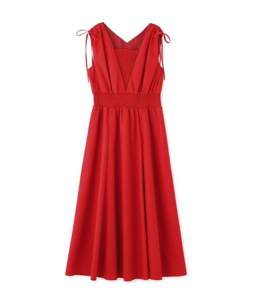 PROPORTION BODY DRESSING（プロポーションボディドレッシング）の「ショルダーリボンギャザーワンピース / 1216240601（ワンピース・レディース・レッド/ブラック系その他/ブラック・SMALL/P/S/MEDIUM）」の20枚目の写真