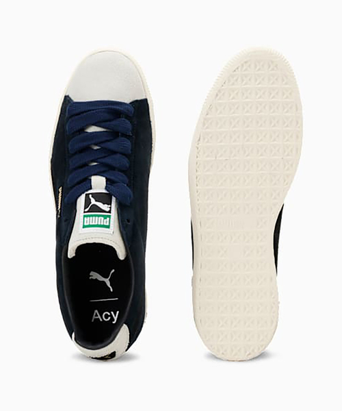 PUMA(プーマ)の「PUMA × Acy SUEDE VTG MIJ 404132-01(スニーカー・メンズ・ネイビー・26cm/27cm)」の3枚目の写真