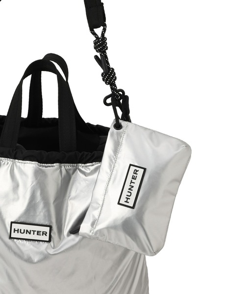 HUNTER(ハンター)の「【HUNTER for ADAM ET ROPE'】別注 TRAVEL MULTI FUNCTION TOTE(トートバッグ・レディース・シルバー・FREE)」の19枚目の写真
