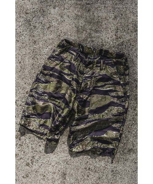 BEAMS PLUS(ビームスプラス)の「MIL Utility Shorts Tiger Stripe Mesh Jacquard(その他パンツ・メンズ・その他・X-LARGE/LARGE/MEDIUM/SMALL)」の11枚目の写真