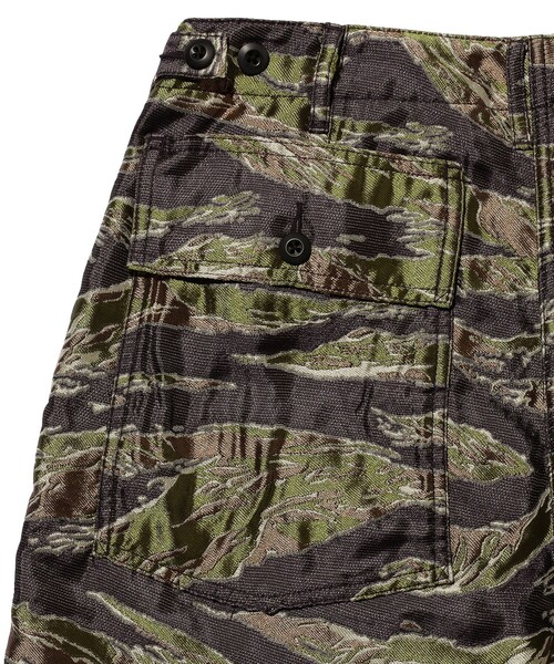 BEAMS PLUS(ビームスプラス)の「MIL Utility Shorts Tiger Stripe Mesh Jacquard(その他パンツ・メンズ・その他・X-LARGE/LARGE/MEDIUM/SMALL)」の6枚目の写真