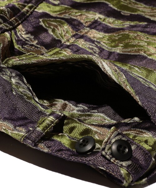 BEAMS PLUS(ビームスプラス)の「MIL Utility Shorts Tiger Stripe Mesh Jacquard(その他パンツ・メンズ・その他・X-LARGE/LARGE/MEDIUM/SMALL)」の7枚目の写真