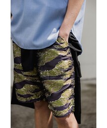 MIL Utility Shorts Tiger Stripe Mesh Jacquard