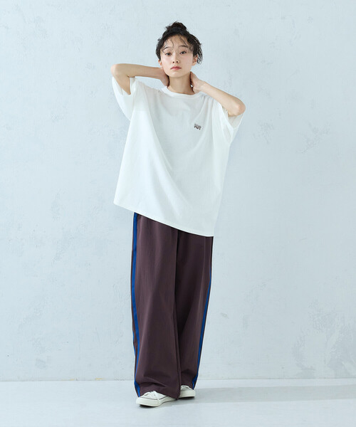 Purple&Yellow（パープルアンドイエロー）の「ポリエステルストレッチ ラインパンツ（その他パンツ・メンズ・パープル/ブラック・X-SMALL/SMALL/MEDIUM/LARGE）」の22枚目の写真