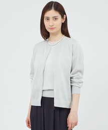 Paul Stuart（ポールスチュアート）の「【WEB・一部店舗限定】【ウォッシャブル】シアーニット　カーディガン（カーディガン/ボレロ）」
