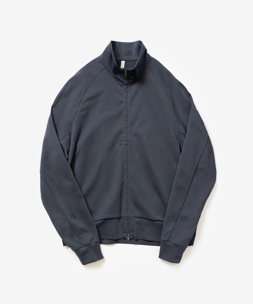 ATTACHMENT（アタッチメント）の「コットンダブルフェイス スタンドカラージャケット / COTTON DOUBLE FACE STAND COLLAR JACKET（ブルゾン・メンズ・グレイッシュベージュ/ダークグレー/ネイビー/ブラック・3/2/1/4）」の4枚目の写真
