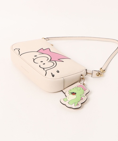 COACH(コーチ)の「【COACH | BRAIN DEAD】プラザ バッグ・ダービー ディノ アンド チャーム(ハンドバッグ・レディース・ホワイト系その他・ONE)」の12枚目の写真