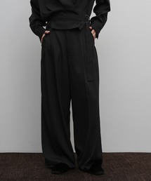 select MOCA Et | 【Et】Two-Tuck Wide Strech Pants(スラックス)