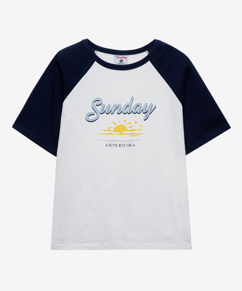 MIND BRIDGE WOMEN（マインドブリッジウーマン）の「[W][UNS]ラグランオーバーサイズ半袖Tシャツ - 2カラー（Tシャツ/カットソー・レディース・クリーム/ホワイト・55/66）」の8枚目の写真