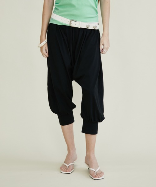【Cycle by myob】ドローコードスパイラルボタンパンツ Soft Drape Jogger Pants / ソフトドレープジョガーパンツ（その他