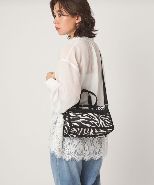 LeSportsac(レスポートサック)の「【別注】<LeSportsac>デラックスミニダッフル バッグ(ゼブラ柄)(ショルダーバッグ・レディース・その他1・FREE)」の3枚目の写真