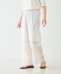 collex | レースクロップドイージーパンツ(その他パンツ)
