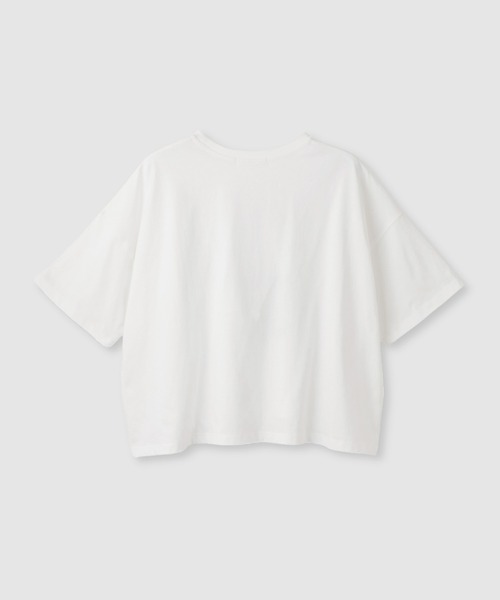 Mac-House（マックハウス）の「Idnes CatフォトコラージュTシャツ（Tシャツ/カットソー・レディース・オフホワイト/ベージュ/ブラック/グレー・FREE）」の5枚目の写真