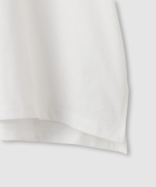 Mac-House（マックハウス）の「Idnes CatフォトコラージュTシャツ（Tシャツ/カットソー・レディース・オフホワイト/ベージュ/ブラック/グレー・FREE）」の8枚目の写真