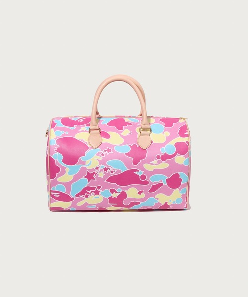 レア！BAPE STA バッグ　エイプ　ボストンバッグ STA CAMO BOSTON BAG（ボストンバッグ）｜A BATHING APE（アベイシング