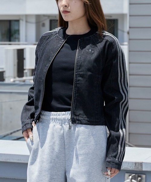 adidas/アディダス ORI SST 2.0 TRACKTOP レディース クロップド丈 短