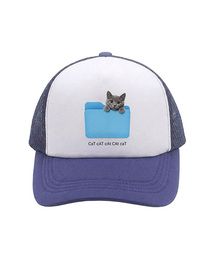ARIGHTANGLE（アライトアングル）の「Cat folder trucker cap (2 Color)（キャップ）」