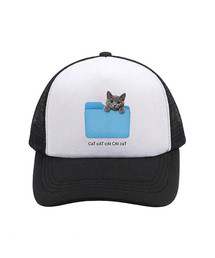 ARIGHTANGLE（アライトアングル）の「Cat folder trucker cap (2 Color)（キャップ）」