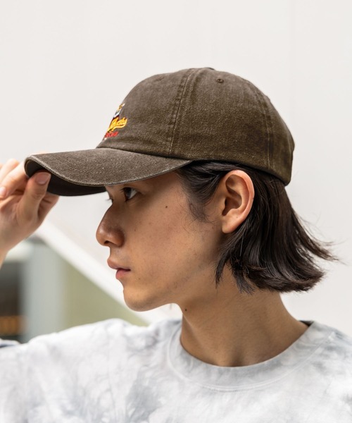 BAYFLOW(ベイフロー)の「ヴィンテージライクアニマルロゴCAP(キャップ・メンズ・ベージュ/ブラウン/チャコール・FREE)」の10枚目の写真