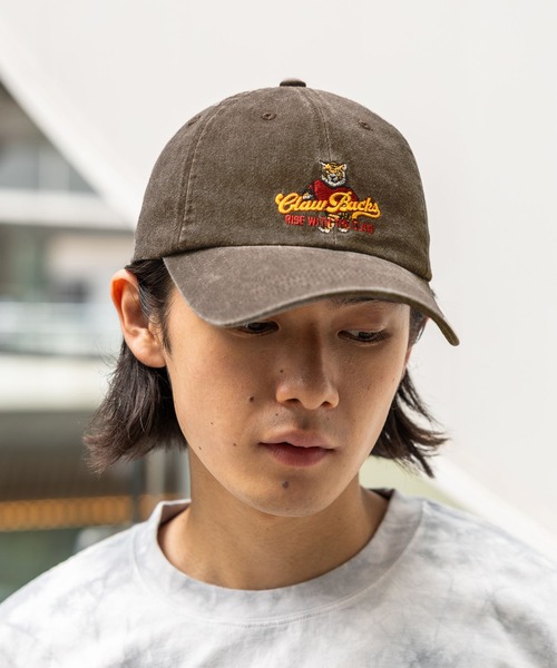 BAYFLOW(ベイフロー)の「ヴィンテージライクアニマルロゴCAP(キャップ・メンズ・ベージュ/ブラウン/チャコール・FREE)」の11枚目の写真