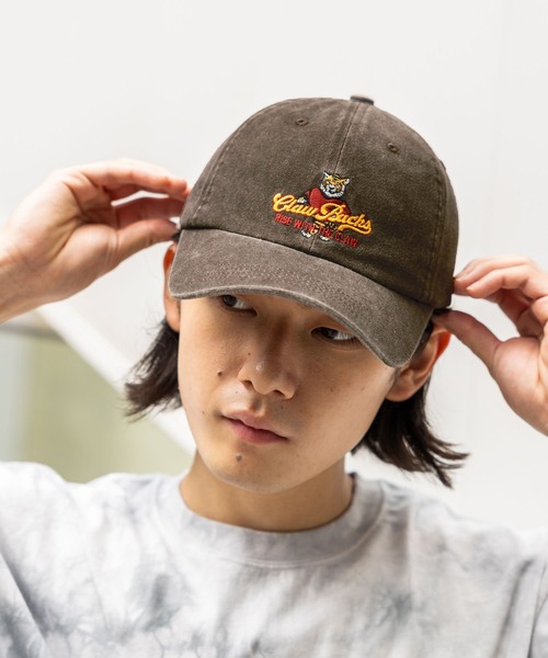 BAYFLOW(ベイフロー)の「ヴィンテージライクアニマルロゴCAP(キャップ・メンズ・ベージュ/ブラウン/チャコール・FREE)」の9枚目の写真