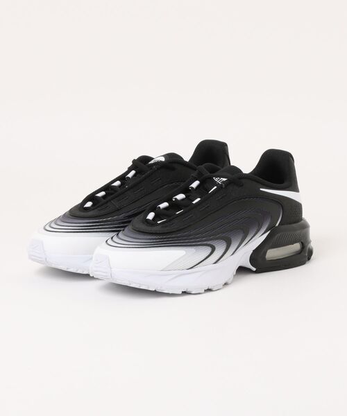 NIKE(ナイキ)の「NIKE ナイキ AIR MAX FIRE メンズスニーカー(エアマックスファイヤー) IR0819-014 ブラック/ガンマブルー(スニーカー・メンズ・ブラック×ブルー/ブラック×ホワイト・30.0cm/29.0cm/28.0cm/31cm/27.5cm/27.0cm/26.5cm/26.0cm/25.5cm)」の2枚目の写真