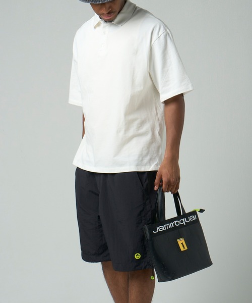 LuVLEE(ラヴリー)の「Jamiroquai MINI TOTO BAG(トートバッグ・メンズ・ホワイト/ブラック・ONE SIZE)」の3枚目の写真