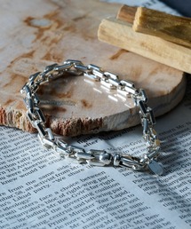 MILITARY(�~���^���[)�́yMAISON CLUB�zAngular Chain Bracelet Silver925 KUN(�u���X���b�g)