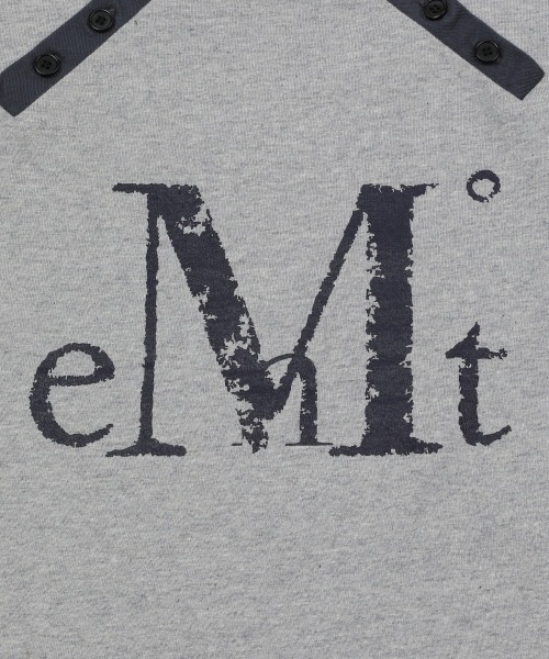 MUCENT(ムセント)の「エクシウム サセン ヘンリーネック 配色 長袖Tシャツ(Tシャツ/カットソー・レディース・ネイビー・FREE)」の5枚目の写真