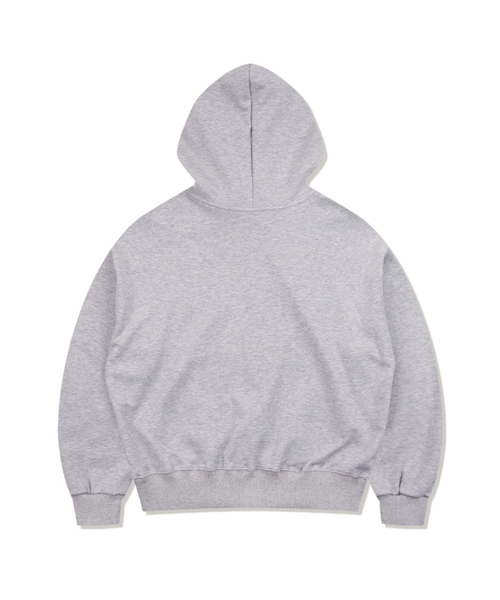 FABULOUS ARCHIVE（ファビュラスアーカイブ）の「PEGASUS CROP HOODIE ZIP-UP MELANGRAY(FCG1ZP694M)（パーカー・レディース・ライトグレー・MEDIUM）」の9枚目の写真