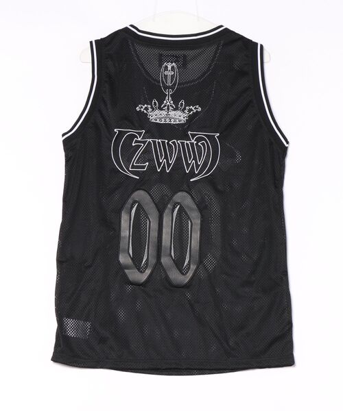 COZY WORLDWIDE(コージーワールドワイド)の「【Cozy world Wide】BBY COZY 25LOGO JERSEY / 【コージーワールドワイド】ナンバーロゴメッシュジャージノースリーブタンクトップ(タンクトップ・メンズ・ブラック・L/M)」の14枚目の写真
