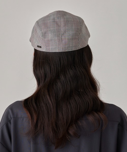 arth(アース)の「arth Woested-like Hunting / アース(ハンチング/ベレー帽・レディース・チェック/ライトブラウン・M/57.5cm)」の20枚目の写真