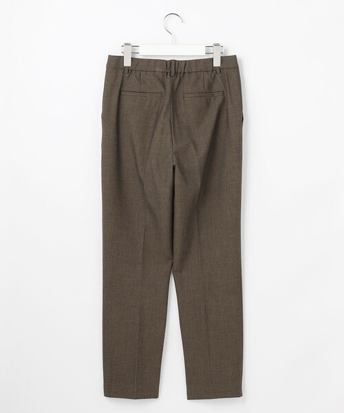 J.PRESS(ジェイプレス)の「【定番人気・セットアップ対応】T/R アルガンシルク テーパード パンツ(その他パンツ・レディース・ダークブラウン系/ネイビー系1・9/11/13/7)」の9枚目の写真