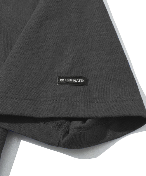 F.ILLUMINATE(フィルミネイト)の「ツートンアーチロゴTシャツ-チャコール(Tシャツ/カットソー・レディース・その他・SMALL/MEDIUM/LARGE)」の10枚目の写真