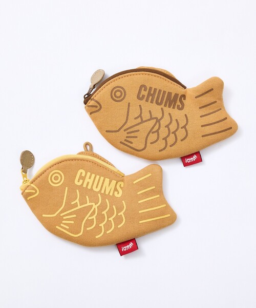 CHUMS(チャムス)の「【CHUMS / チャムス】Taiyaki Pass Case / たい焼きパスケース /(パスケース・メンズ・クリーム/ベージュ・フリー)」の8枚目の写真