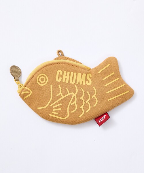 CHUMS(チャムス)の「【CHUMS / チャムス】Taiyaki Pass Case / たい焼きパスケース /(パスケース・メンズ・クリーム/ベージュ・フリー)」の6枚目の写真
