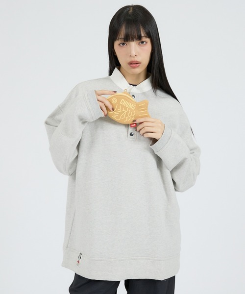 CHUMS(チャムス)の「【CHUMS / チャムス】Taiyaki Pass Case / たい焼きパスケース /(パスケース・メンズ・クリーム/ベージュ・フリー)」の9枚目の写真