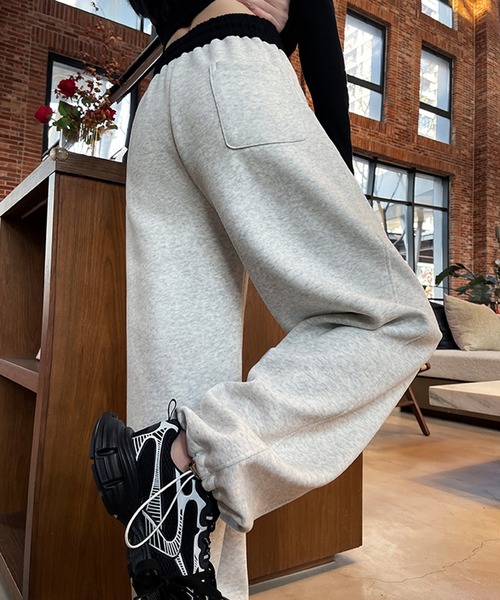 Girly Doll(ガーリードール)の「配色スウェットロングパンツ(その他パンツ・レディース・オフホワイト/ライトグレー/ブラック・L/M)」の17枚目の写真