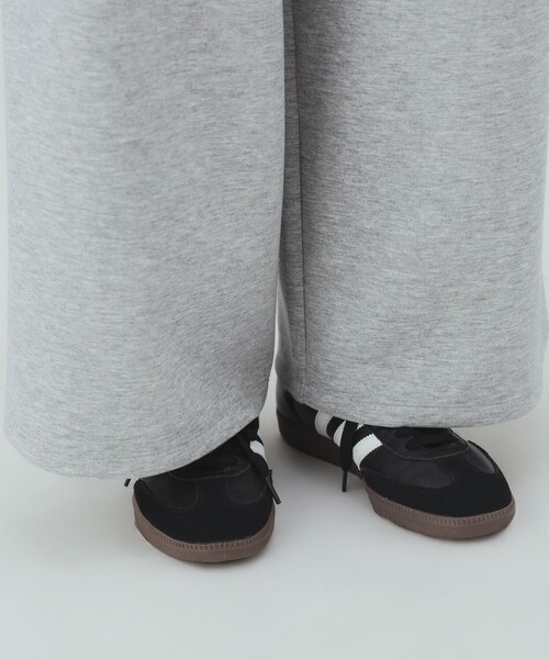 BEAMS HEART(ビームスハート)の「スウェット スラックス パンツ(スラックス・レディース・グレー/チャコールグレー・SMALL/MEDIUM)」の13枚目の写真