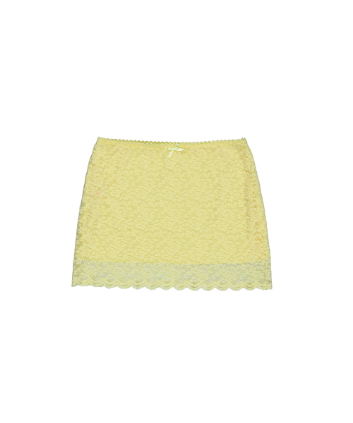 WAVEGIRL（ウェーブガール）の「Hailey Skirt (4color)（スカート・レディース・アイボリー/PINK/イエロー/ブラック・FREE）」の3枚目の写真