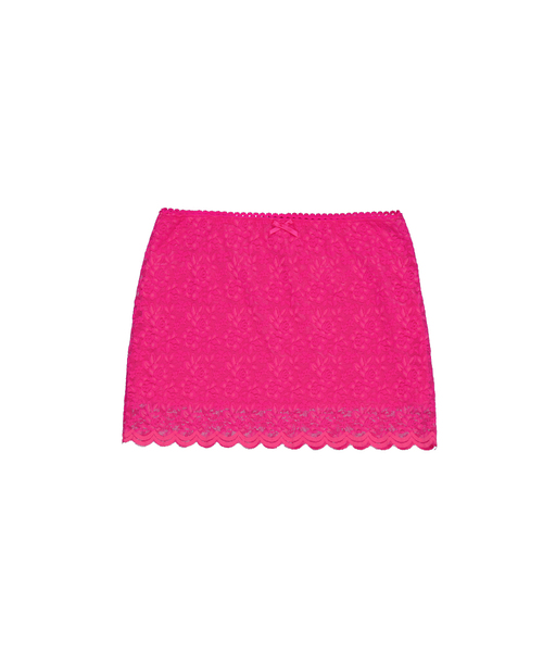 WAVEGIRL（ウェーブガール）の「Hailey Skirt (4color)（スカート・レディース・アイボリー/PINK/イエロー/ブラック・FREE）」の4枚目の写真