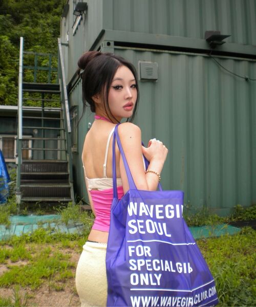 WAVEGIRL（ウェーブガール）の「Hailey Skirt (4color)（スカート・レディース・アイボリー/PINK/イエロー/ブラック・FREE）」の13枚目の写真