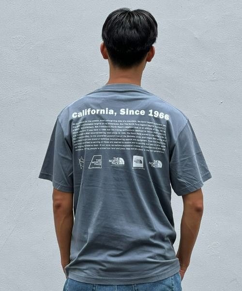 THE NORTH FACE(ザノースフェイス)の「【THE NORTH FACE】S/S Washed Histrical Logo Tee(Tシャツ/カットソー・レディース・ブラック/グレー/グレー系その他・MEDIUM/LARGE/X-LARGE)」の3枚目の写真