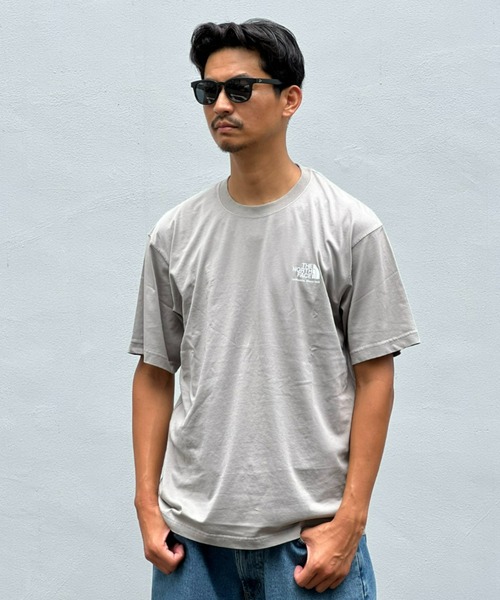 THE NORTH FACE(ザノースフェイス)の「【THE NORTH FACE】S/S Washed Histrical Logo Tee(Tシャツ/カットソー・レディース・ブラック/グレー/グレー系その他・MEDIUM/LARGE/X-LARGE)」の5枚目の写真