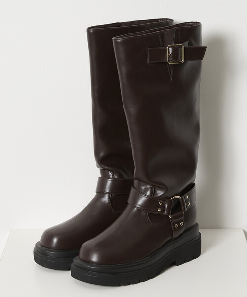 Firsthand(ファーストハンド)の「Firsthand/ファーストハンド ロングエンジニアブーツ【限定展開】(ブーツ・レディース・ブラウン/ブラック・MEDIUM/SMALL/LARGE)」の16枚目の写真