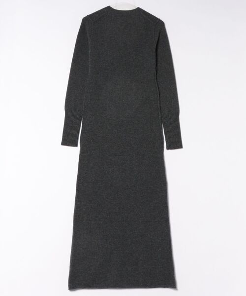 ALLSAINTS(オールセインツ)の「ERITH MERINO WOOL MAXI DRESS | ERITH メリノ ウール マキシ ドレス・ワンピース(ワンピース・レディース・チャコール・6/4/10/8)」の8枚目の写真