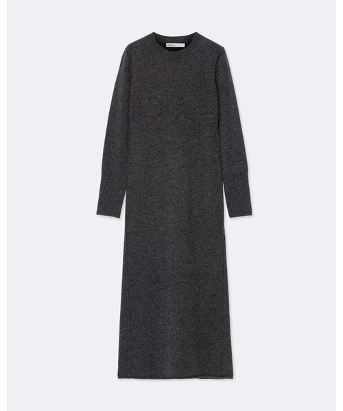ALLSAINTS(オールセインツ)の「ERITH MERINO WOOL MAXI DRESS | ERITH メリノ ウール マキシ ドレス・ワンピース(ワンピース・レディース・チャコール・6/4/10/8)」の9枚目の写真