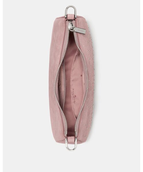 kate spade new york（ケイトスペード ニューヨーク）の「マルゴー スタッズド スエード ショルダー バッグ（ショルダーバッグ・レディース・ピンク・ONESIZE）」の2枚目の写真