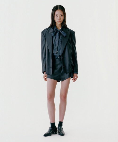 UNUS(ユナス)の「UNUS / Micro Mini Shorts(その他パンツ・レディース・チャコールグレー・38/36)」の2枚目の写真