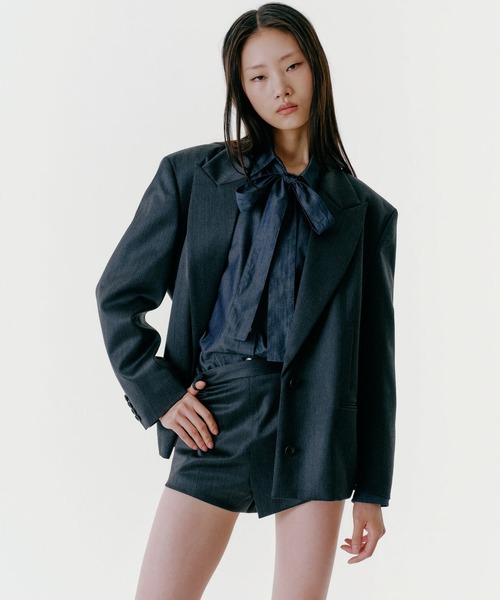 UNUS(ユナス)の「UNUS / Micro Mini Shorts(その他パンツ・レディース・チャコールグレー・38/36)」の3枚目の写真